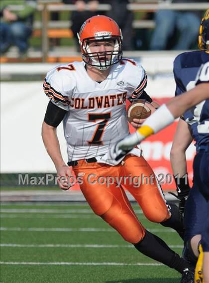 Thumbnail 2 in Coldwater vs. Kirtland (OHSAA D5 Final) photogallery.