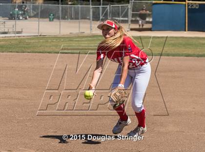 Thumbnail 1 in Wilcox vs. San Benito  (CIF CCS Girls Division 1 Softball Final) photogallery.