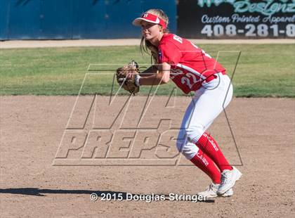 Thumbnail 1 in Wilcox vs. San Benito  (CIF CCS Girls Division 1 Softball Final) photogallery.