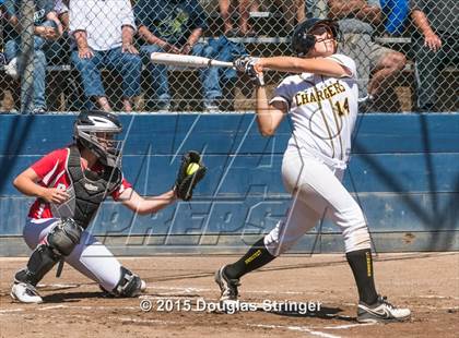 Thumbnail 1 in Wilcox vs. San Benito  (CIF CCS Girls Division 1 Softball Final) photogallery.