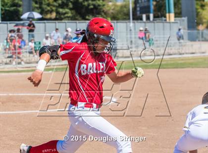 Thumbnail 1 in Wilcox vs. San Benito  (CIF CCS Girls Division 1 Softball Final) photogallery.