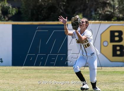 Thumbnail 3 in Wilcox vs. San Benito  (CIF CCS Girls Division 1 Softball Final) photogallery.