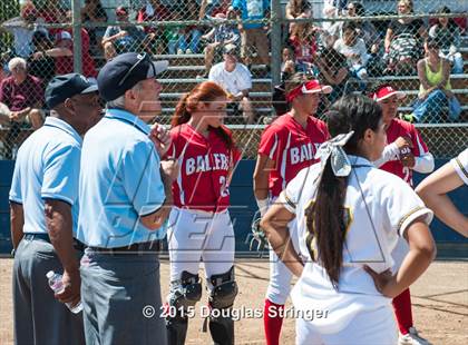 Thumbnail 1 in Wilcox vs. San Benito  (CIF CCS Girls Division 1 Softball Final) photogallery.