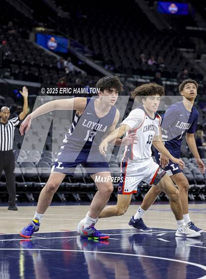 Thumbnail 1 in Loyola vs Chaminade (Trinity-Mission League Showcase) photogallery.