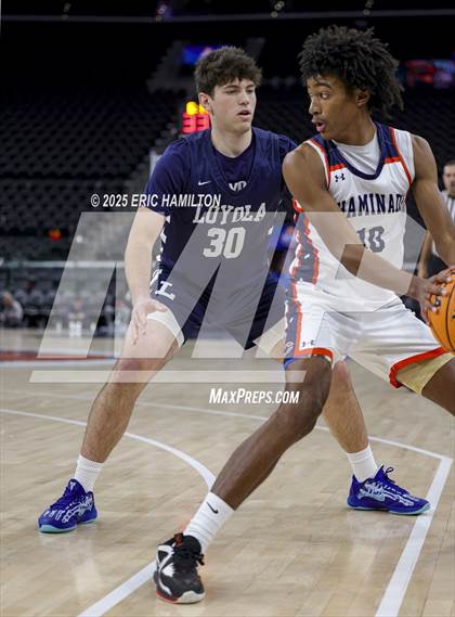 Thumbnail 2 in Loyola vs Chaminade (Trinity-Mission League Showcase) photogallery.