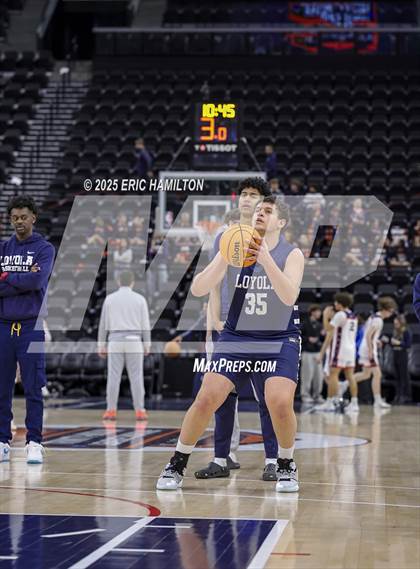 Thumbnail 1 in Loyola vs Chaminade (Trinity-Mission League Showcase) photogallery.
