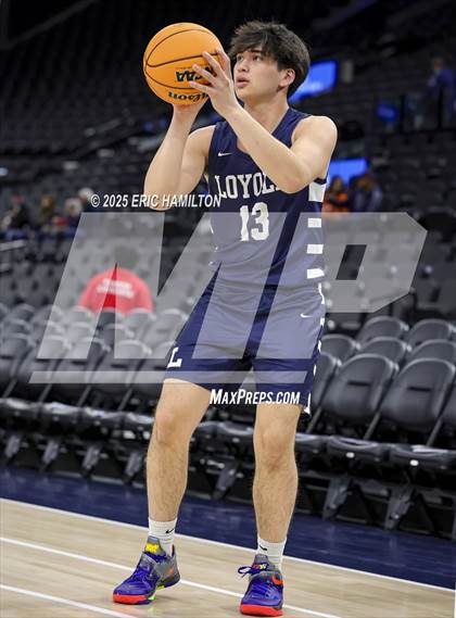 Thumbnail 1 in Loyola vs Chaminade (Trinity-Mission League Showcase) photogallery.