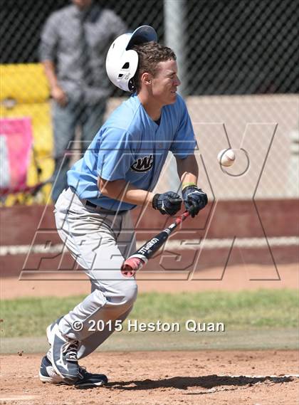 Thumbnail 3 in Greeley West vs. Woods Cross (Anaheim Lions Tournament) photogallery.