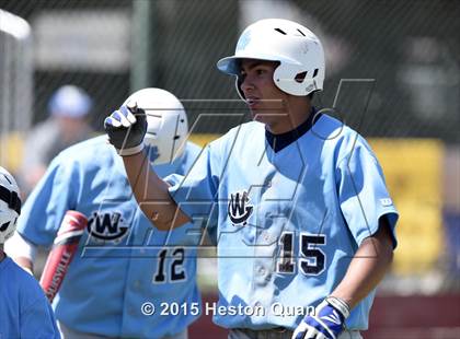 Thumbnail 3 in Greeley West vs. Woods Cross (Anaheim Lions Tournament) photogallery.