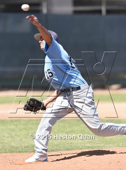 Thumbnail 2 in Greeley West vs. Woods Cross (Anaheim Lions Tournament) photogallery.