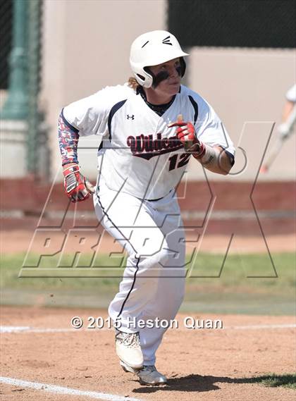 Thumbnail 3 in Greeley West vs. Woods Cross (Anaheim Lions Tournament) photogallery.