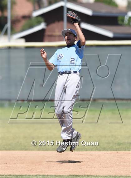 Thumbnail 1 in Greeley West vs. Woods Cross (Anaheim Lions Tournament) photogallery.