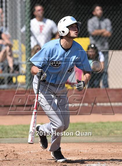 Thumbnail 2 in Greeley West vs. Woods Cross (Anaheim Lions Tournament) photogallery.