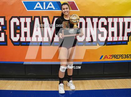 Thumbnail 2 in Notre Dame Prep vs. Salpointe Catholic (AIA 4A Final Awards) photogallery.