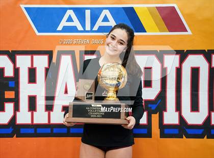 Thumbnail 1 in Notre Dame Prep vs. Salpointe Catholic (AIA 4A Final Awards) photogallery.