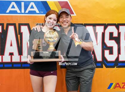 Thumbnail 1 in Notre Dame Prep vs. Salpointe Catholic (AIA 4A Final Awards) photogallery.