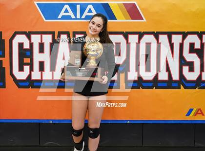 Thumbnail 2 in Notre Dame Prep vs. Salpointe Catholic (AIA 4A Final Awards) photogallery.