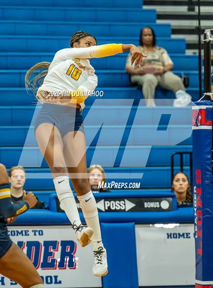 Thumbnail 2 in Duncanville vs Cypress Ranch (Volleypalooza) photogallery.