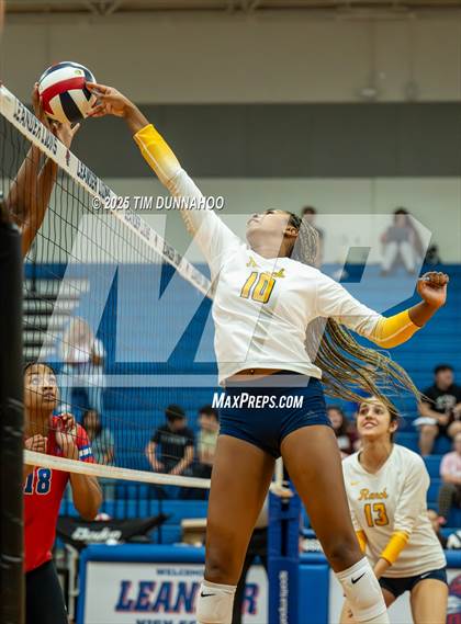Thumbnail 3 in Duncanville vs Cypress Ranch (Volleypalooza) photogallery.
