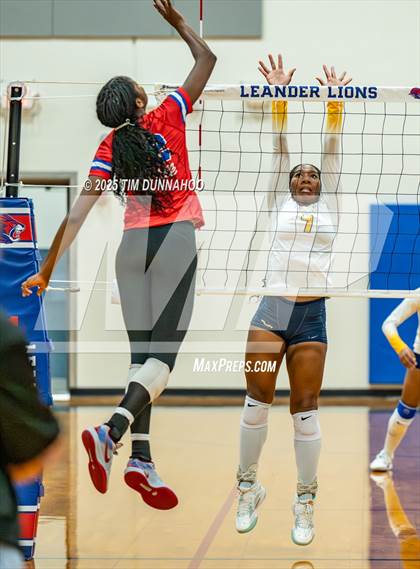Thumbnail 3 in Duncanville vs Cypress Ranch (Volleypalooza) photogallery.