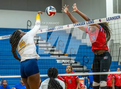 Thumbnail 3 in Duncanville vs Cypress Ranch (Volleypalooza) photogallery.