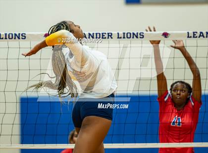 Thumbnail 2 in Duncanville vs Cypress Ranch (Volleypalooza) photogallery.