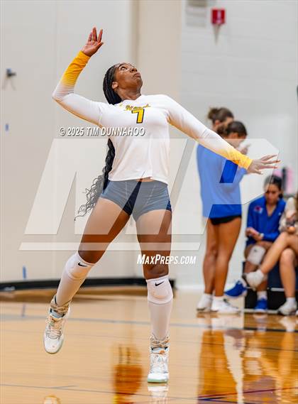Thumbnail 3 in Duncanville vs Cypress Ranch (Volleypalooza) photogallery.