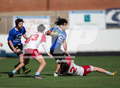 Thumbnail 3 in Clayton VS Charlotte Catholic photogallery.