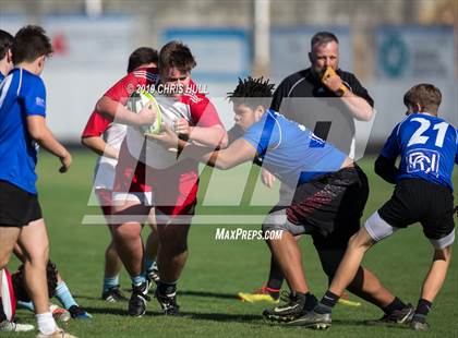 Thumbnail 1 in Clayton VS Charlotte Catholic photogallery.