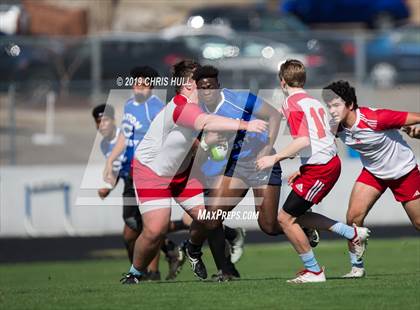 Thumbnail 1 in Clayton VS Charlotte Catholic photogallery.