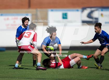 Thumbnail 2 in Clayton VS Charlotte Catholic photogallery.