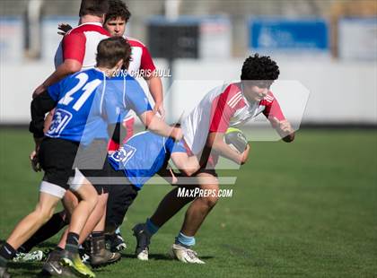 Thumbnail 3 in Clayton VS Charlotte Catholic photogallery.