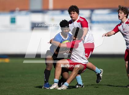Thumbnail 3 in Clayton VS Charlotte Catholic photogallery.