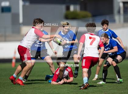 Thumbnail 2 in Clayton VS Charlotte Catholic photogallery.