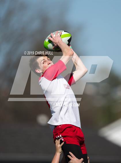 Thumbnail 2 in Clayton VS Charlotte Catholic photogallery.