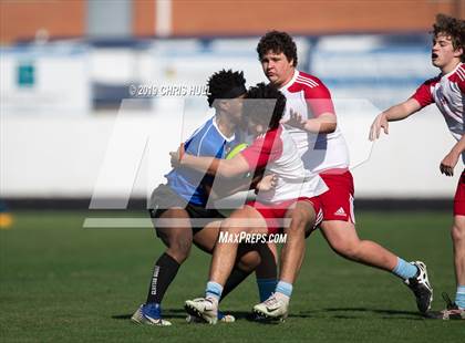 Thumbnail 2 in Clayton VS Charlotte Catholic photogallery.