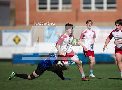 Thumbnail 3 in Clayton VS Charlotte Catholic photogallery.
