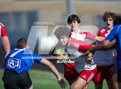 Thumbnail 3 in Clayton VS Charlotte Catholic photogallery.