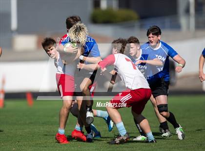 Thumbnail 3 in Clayton VS Charlotte Catholic photogallery.