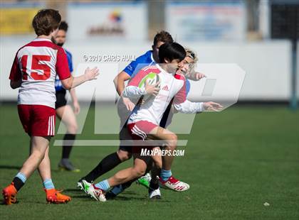 Thumbnail 1 in Clayton VS Charlotte Catholic photogallery.