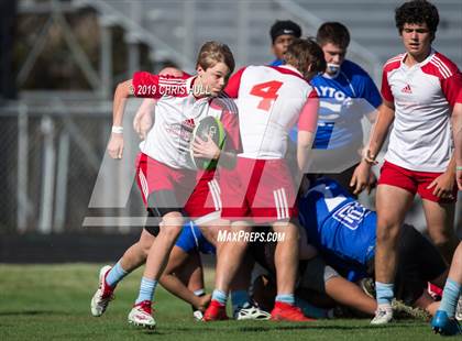 Thumbnail 3 in Clayton VS Charlotte Catholic photogallery.