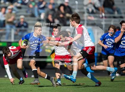Thumbnail 2 in Clayton VS Charlotte Catholic photogallery.