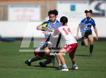 Thumbnail 3 in Clayton VS Charlotte Catholic photogallery.