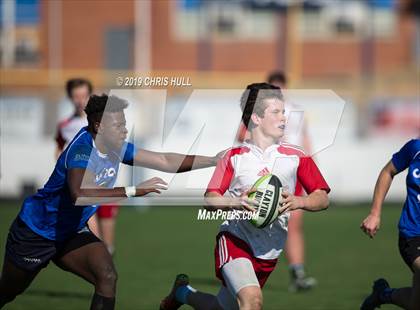 Thumbnail 1 in Clayton VS Charlotte Catholic photogallery.