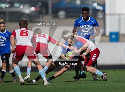 Thumbnail 2 in Clayton VS Charlotte Catholic photogallery.