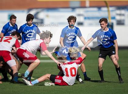 Thumbnail 1 in Clayton VS Charlotte Catholic photogallery.