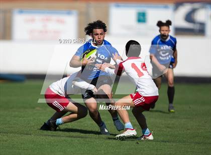 Thumbnail 2 in Clayton VS Charlotte Catholic photogallery.
