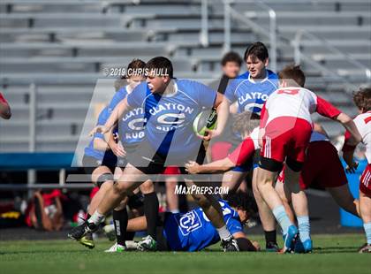 Thumbnail 2 in Clayton VS Charlotte Catholic photogallery.