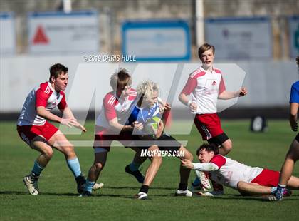 Thumbnail 1 in Clayton VS Charlotte Catholic photogallery.