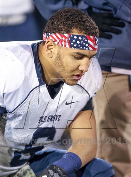 Thumbnail 1 in Elk Grove vs. Del Oro (CIF SJS D2 Final) photogallery.